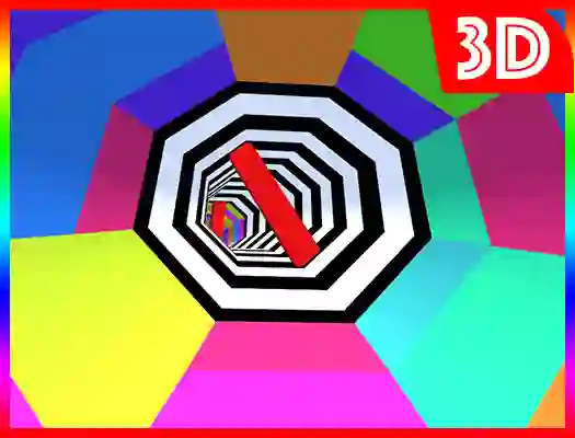Jwèt Color Tunnel sou entènèt