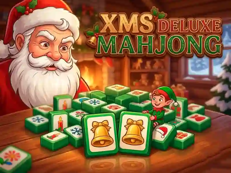Jwèt Xmas Mahjong Deluxe sou entènèt
