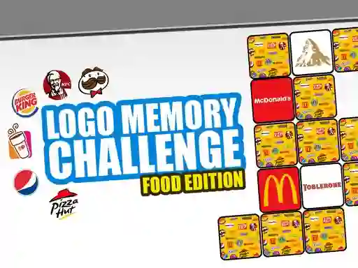 Jwèt Logo Memory Food Edition sou entènèt