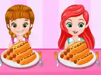 Jwèt Princess Hotdog Eating Contest sou entènèt