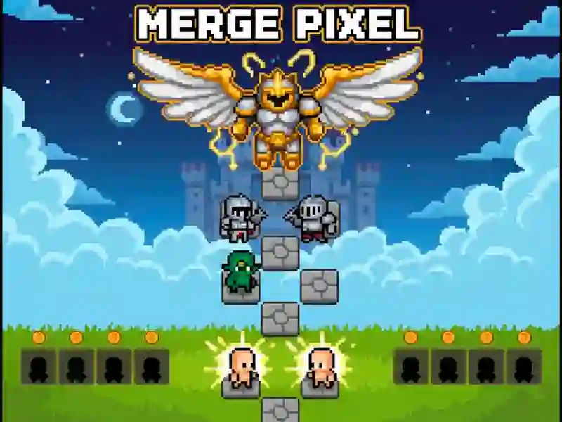 Jwèt Merge Pixel sou entènèt
