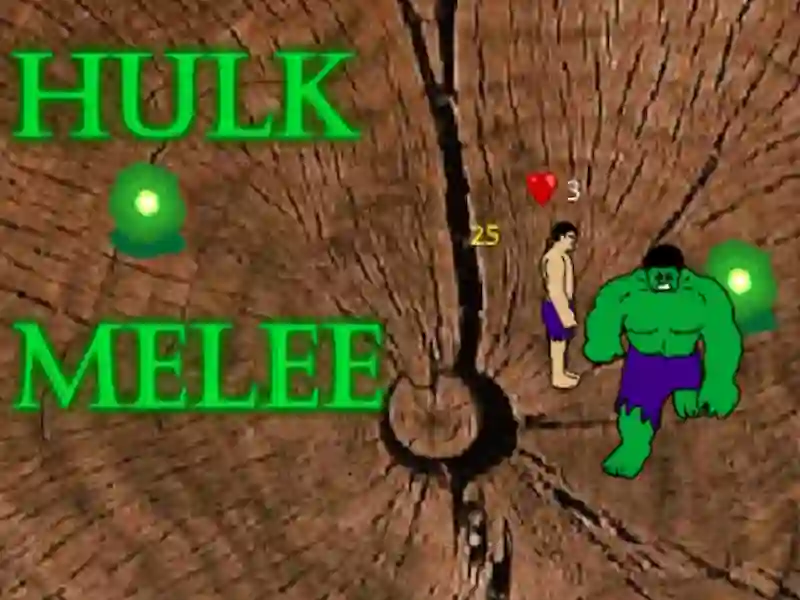 Jwèt Hulk Melee sou entènèt