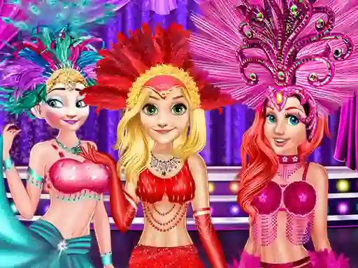 Jwèt Princess As Los Vegas Showgirls sou entènèt