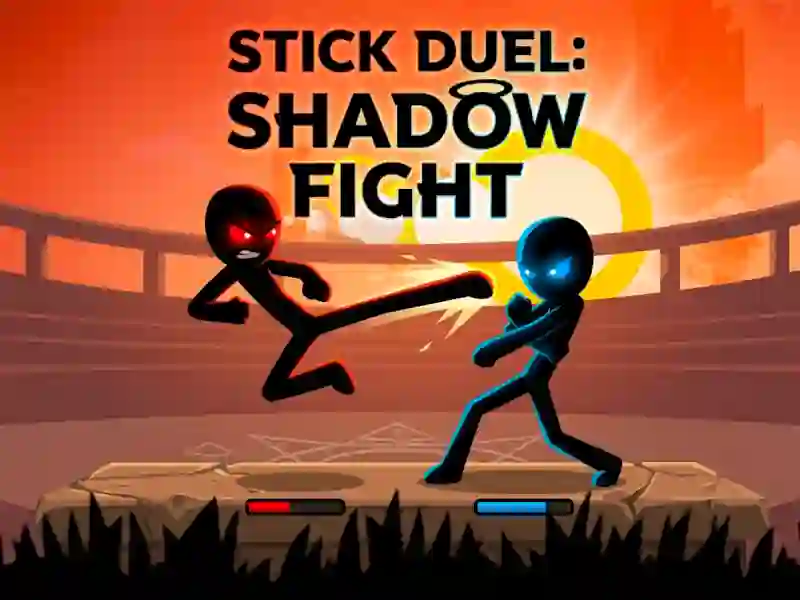 Jwèt Stick Duel: Shadow Fight sou entènèt