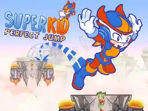 Jwèt Super Kid Perfect Jump sou entènèt