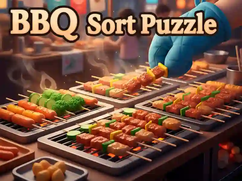 Jwèt BBQ Sort Puzzle sou entènèt