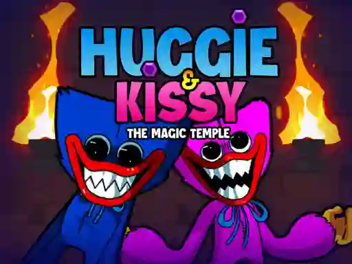 Jwèt Huggie & Kissy The Magic Temple sou entènèt