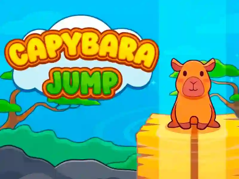 Jwèt Capybara Jump sou entènèt