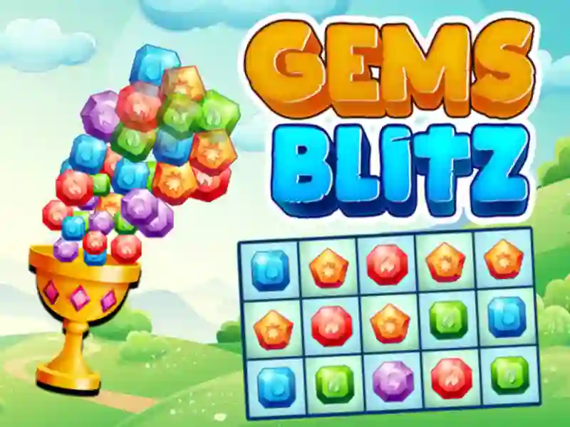Jwèt Gems Blitz sou entènèt