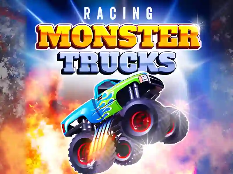 Jwèt Racing Monster Trucks sou entènèt