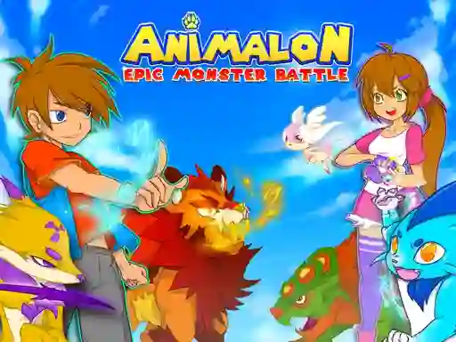 Jwèt Animalon: Epic Monster Battle sou entènèt