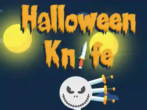 Jwèt Halloween Knife sou entènèt
