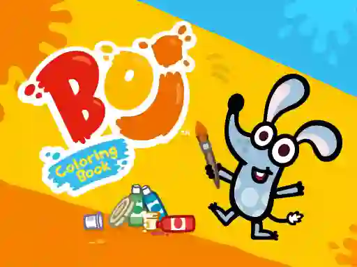 Jwèt Boj Coloring Book sou entènèt