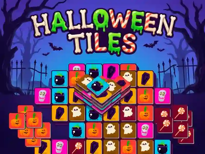 Jwèt Halloween Tiles sou entènèt