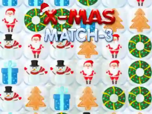 Jwèt Xmas Match 3 sou entènèt