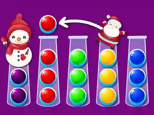 Jwèt Ball Sort Xmas sou entènèt