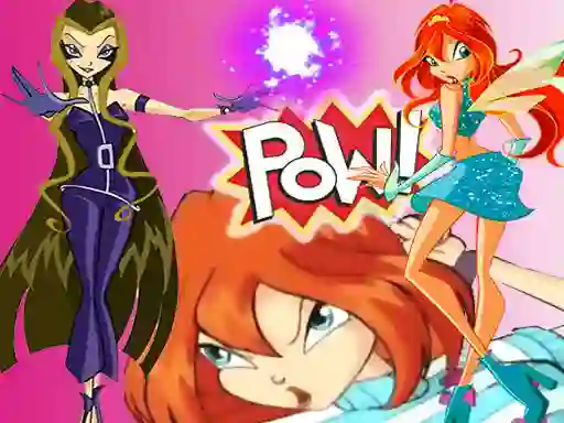 Jwèt Winx: Witch Darcy attacks sou entènèt