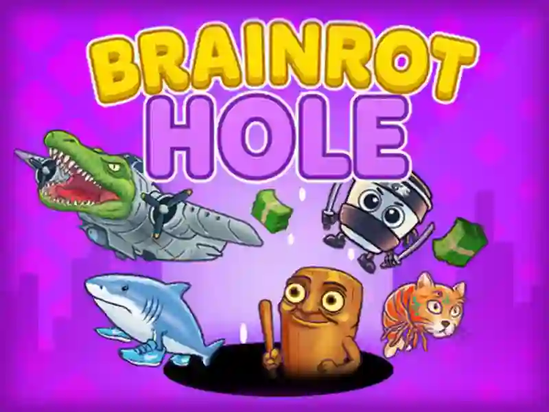 Jwèt Brainrot Hole sou entènèt