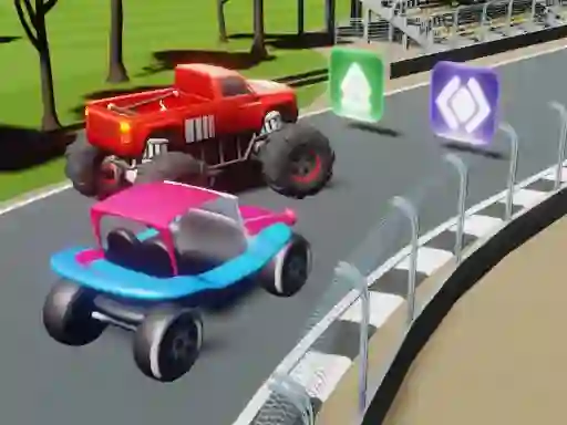 Jwèt Extreme Blur Race sou entènèt
