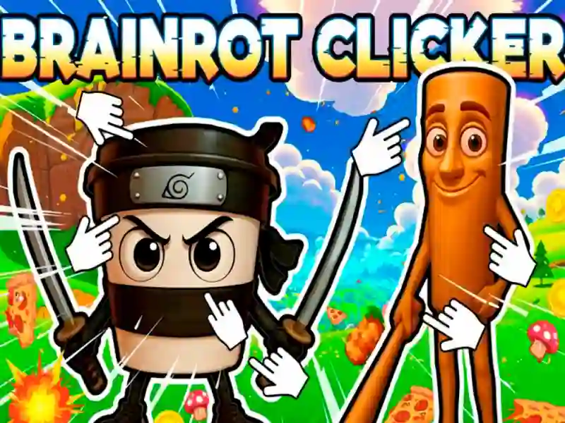 Jwèt Brainrot Clicker sou entènèt