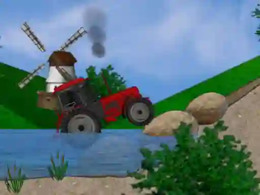 Jwèt Tractor Trial sou entènèt