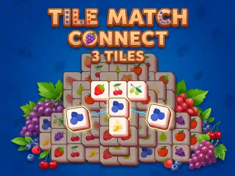 Jwèt Tile Match Connect 3 Tiles sou entènèt