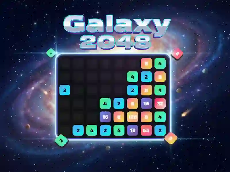 Jwèt Galaxy 2048 sou entènèt