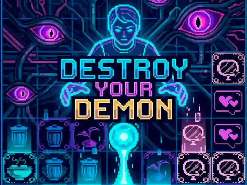 Jwèt Destroy Your Demon sou entènèt