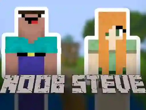 Jwèt Noob Steve sou entènèt