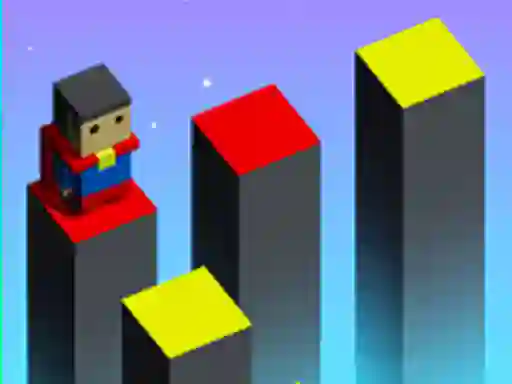 Jwèt Color Cube Jump sou entènèt
