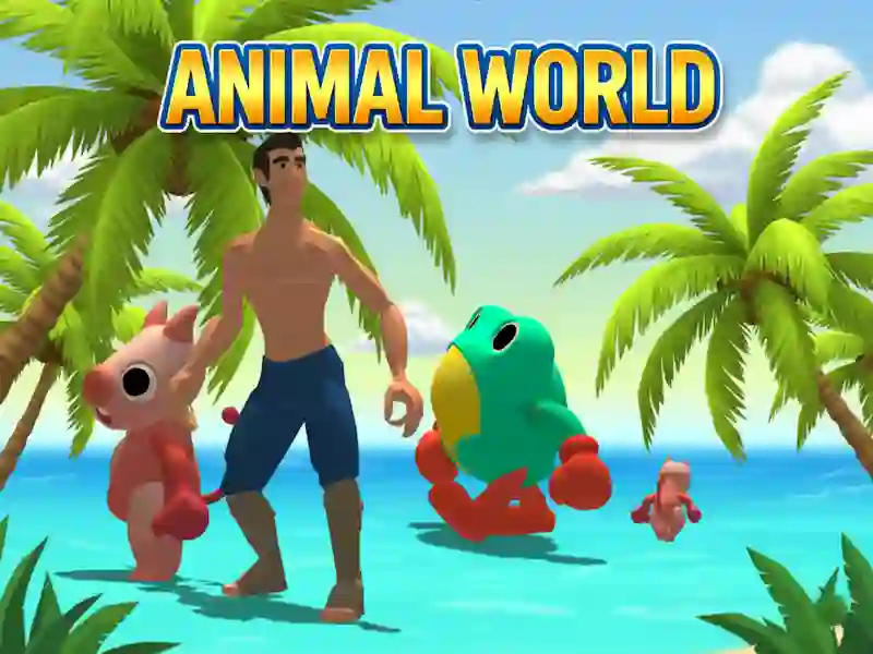 Jwèt Animal World sou entènèt