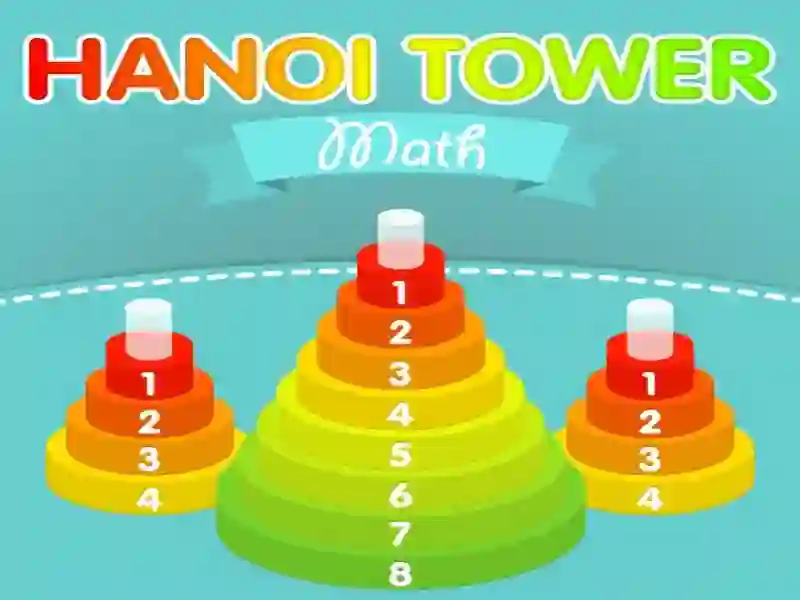 Jwèt Tower of Hanoi sou entènèt