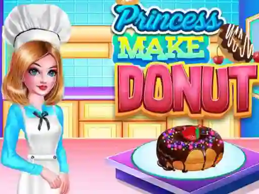 Jwèt Princess Make Donut sou entènèt