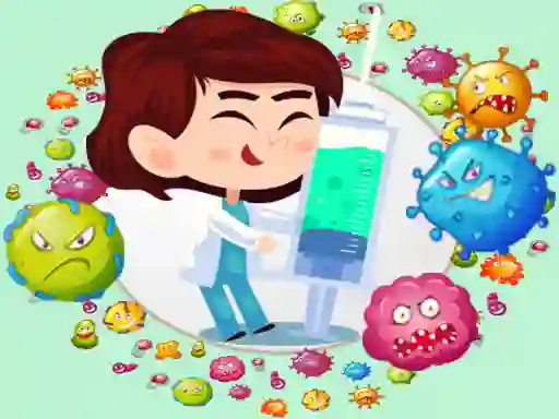 Jwèt Virus Bubble Shooter sou entènèt