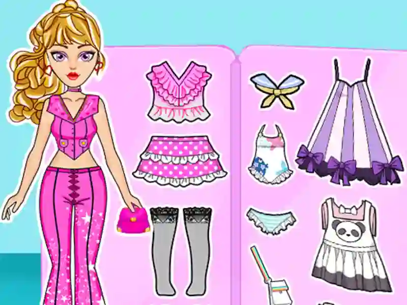 Jwèt Sweet Doll Dressup Makeup sou entènèt