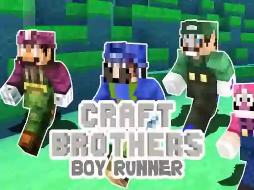 Jwèt Craft Bros Boy Runner sou entènèt