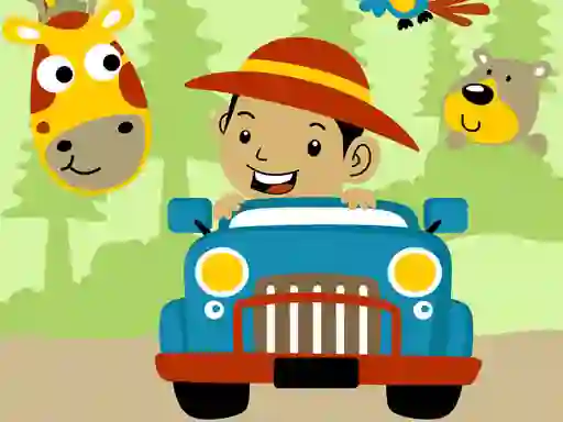 Jwèt Safari Ride Difference sou entènèt