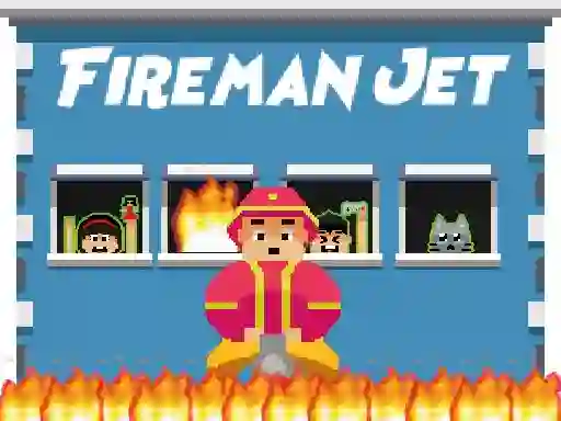 Jwèt Fireman Jet sou entènèt
