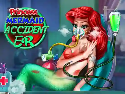 Jwèt Princess Mermaid Accident ER sou entènèt