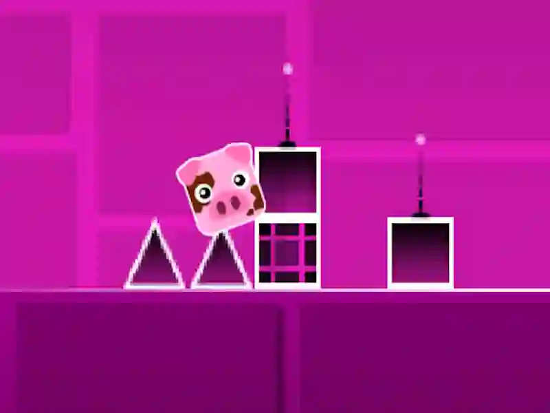 Jwèt Pig Dash sou entènèt