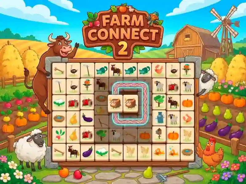 Jwèt Farm Connect 2 sou entènèt