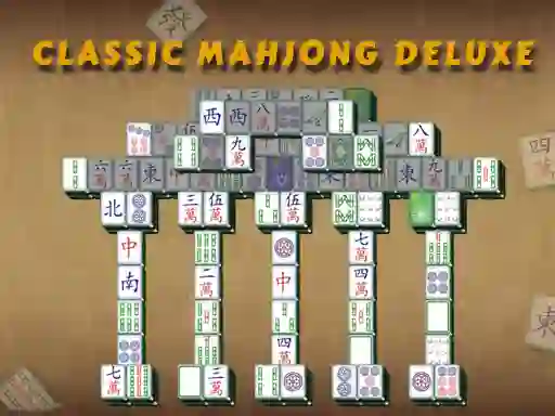 Jwèt Mahjong Classic Deluxe sou entènèt