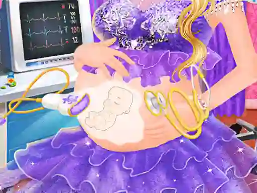 Jwèt Pregnant Princess Caring sou entènèt