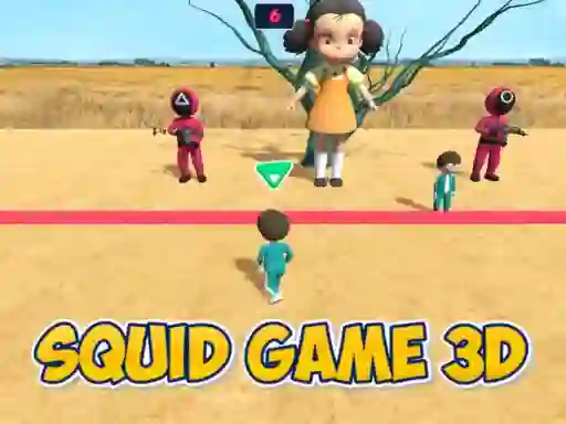 Jwèt Squid Game 3D sou entènèt