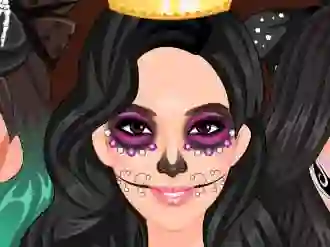 Jwèt Kardashians Spooky Makeup sou entènèt