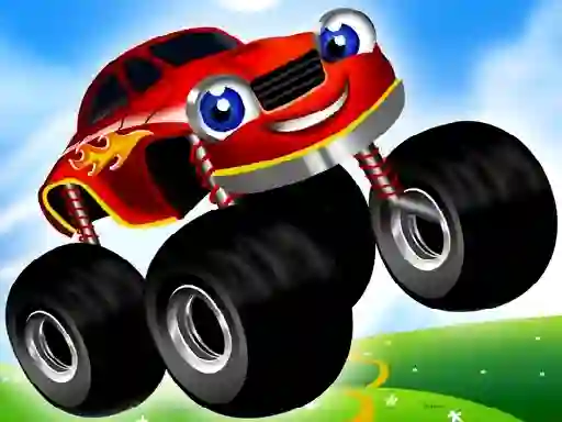 Jwèt Monster Truck Memory sou entènèt