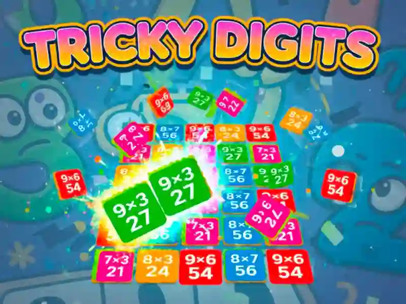 Jwèt Tricky Digits sou entènèt