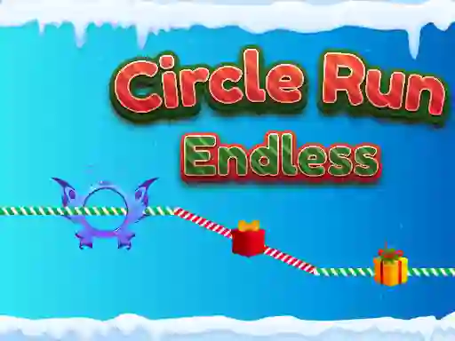 Jwèt Circle Run Endless sou entènèt