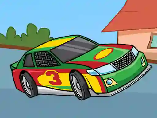 Jwèt Speed Cars Jigsaw sou entènèt