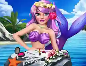 Jwèt Princess Mermaid Makeup Style sou entènèt